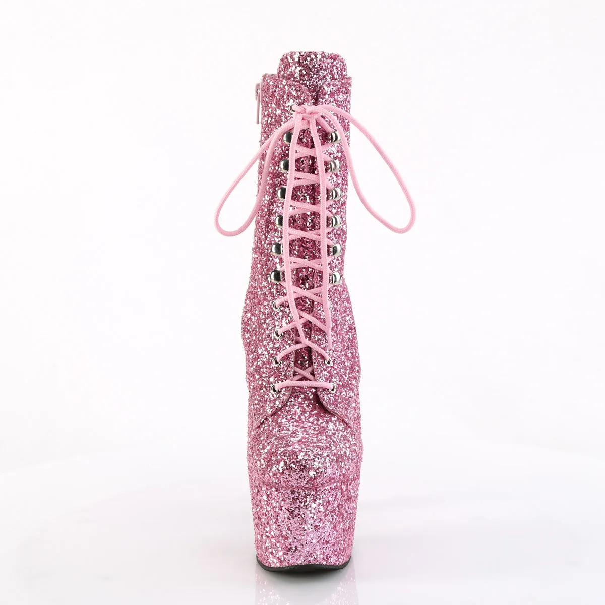 Asics Ds Light Soccer Shoe ADORE-1020GWR Pleaser Baby Pink Glitter Sexy Platform Shoes (Pole Dancing Heels)