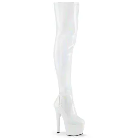 ADORE-3000HWR Pleaser White Sexy Platform Shoes (Pole Dancing Heels) Asics Running Shoes Daily Trainer