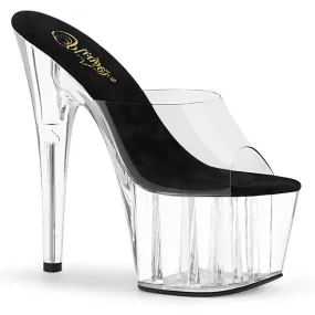 ADORE-701 Pleaser Clear/Black Sexy Platform Shoes (Pole Dancing Heels) Best Asics Running Shoes Neutral