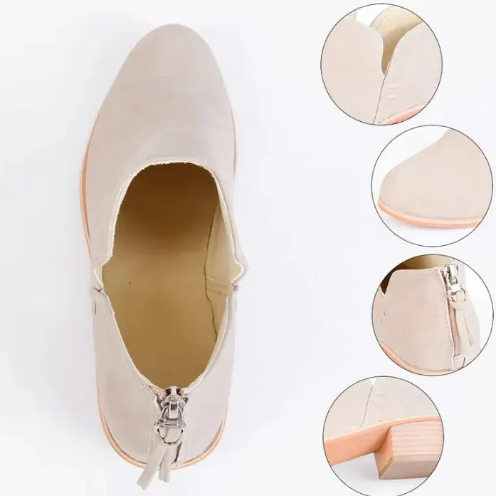 Size 16 Cowboy Boots Fashion Boots For Women - Stylish Faux Suede, Comfortable Fit, Durable Rubber Sole, Versatile Design