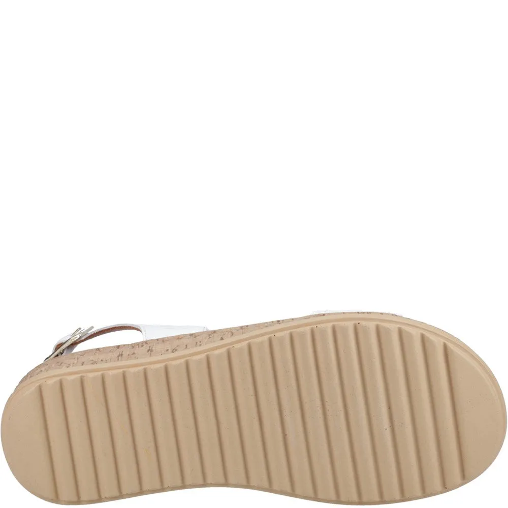 Hush Puppies Ebony Woven Sandal Simple Fit
