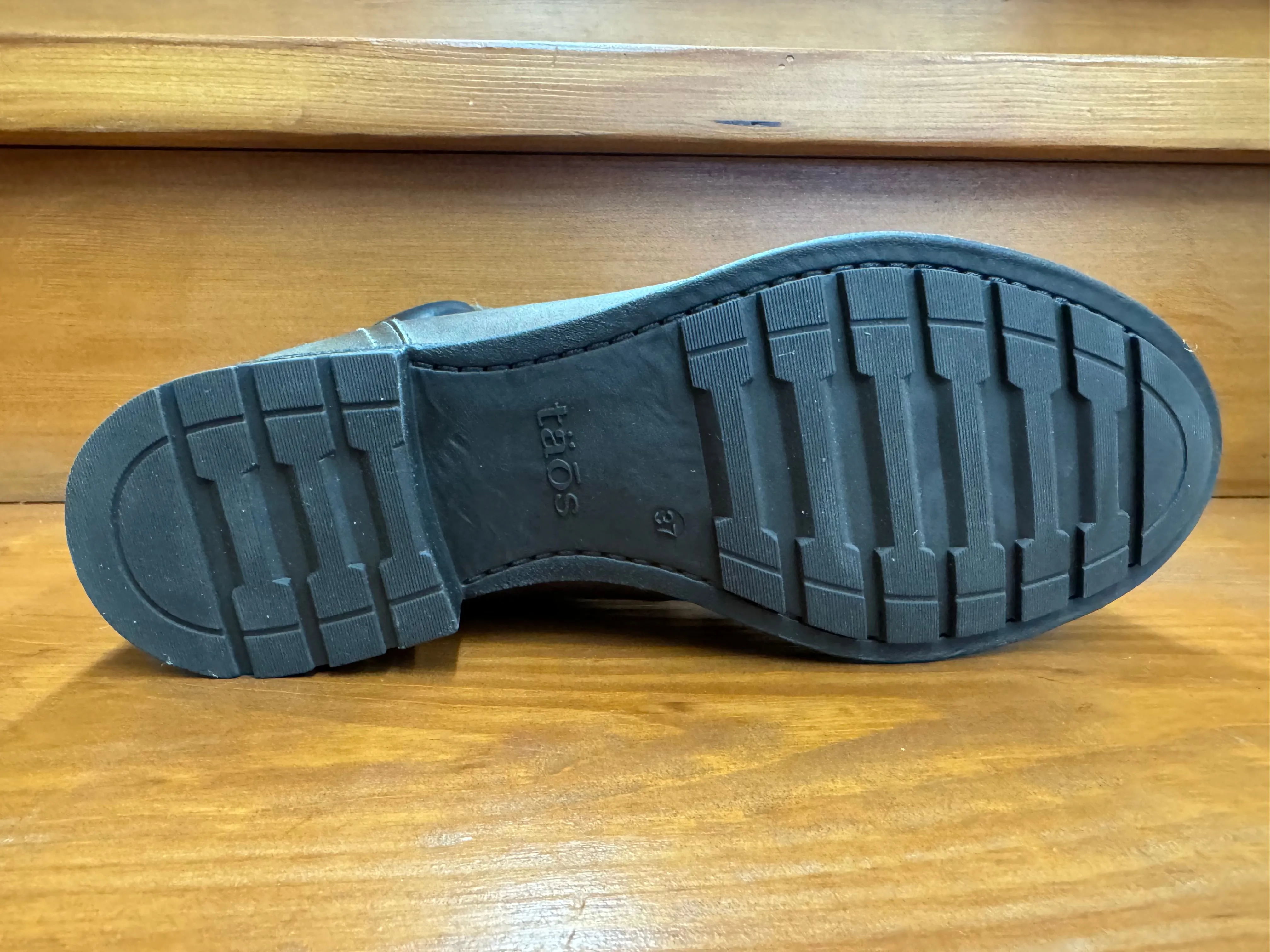 Taos Capstone Tobacco Shockproof Heel High Step