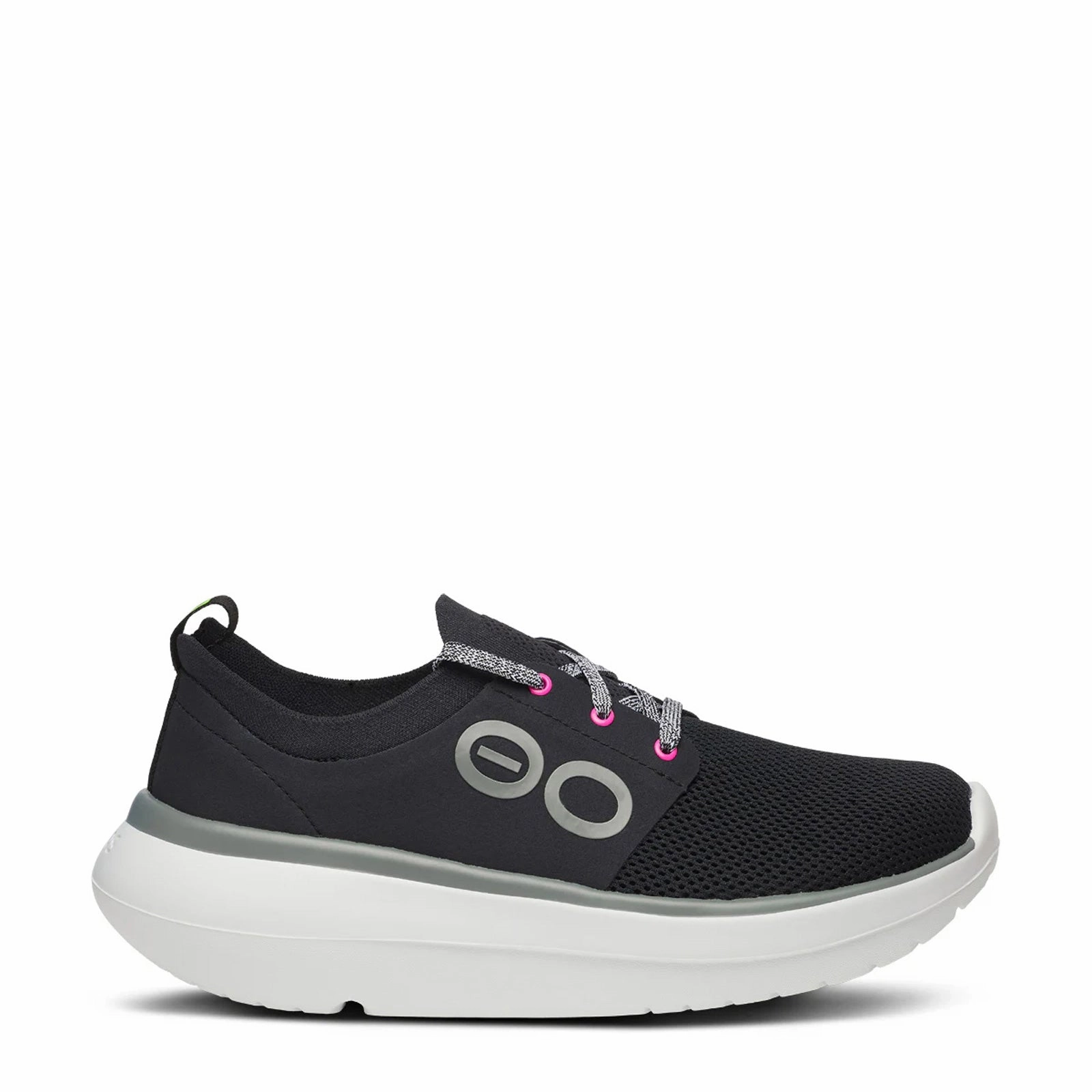 for stationary bike use good for short walks Women's OOfos, OOmy Stride Sneaker
