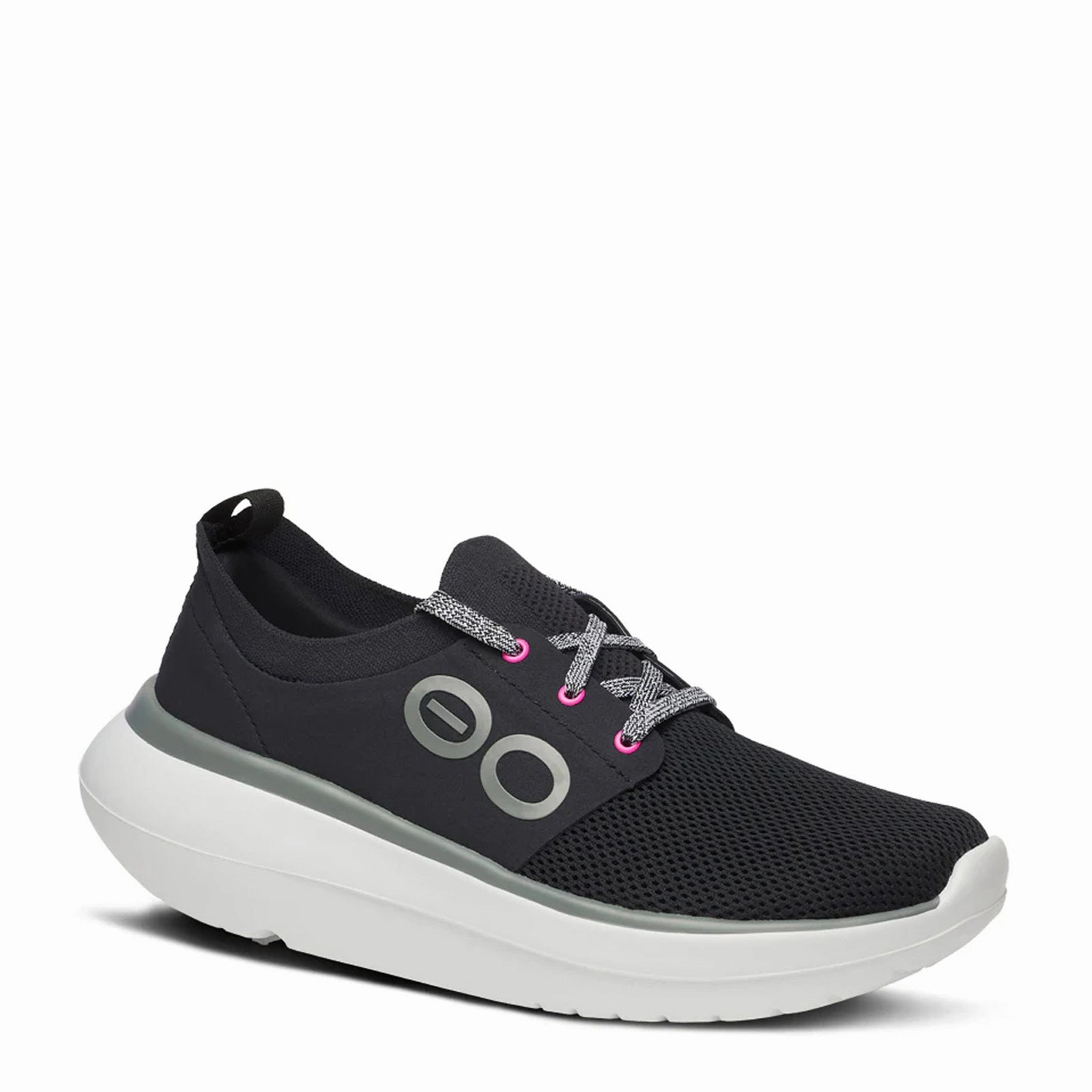 bright style for kids Women's OOfos, OOmy Stride Sneaker