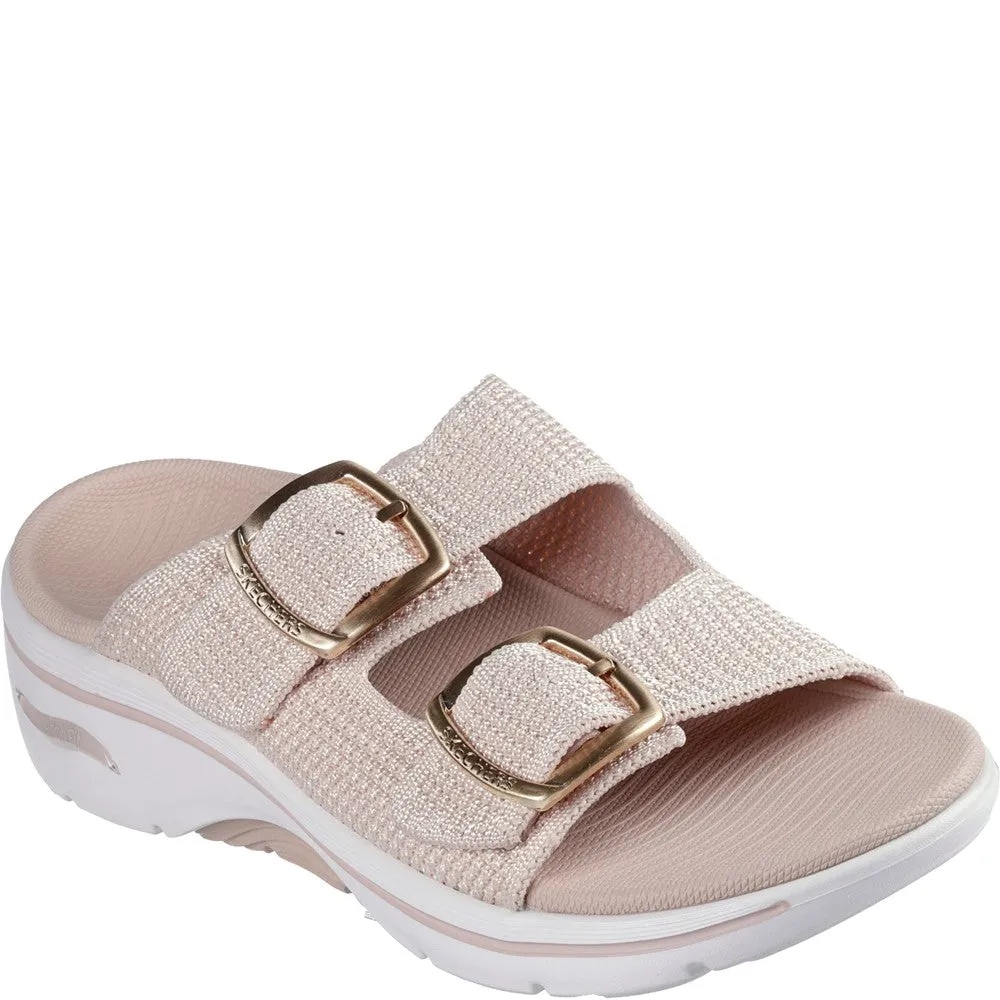 Thin Sole Foot Love Skechers Go Walk Arch Fit 2.0 Destined Sandal