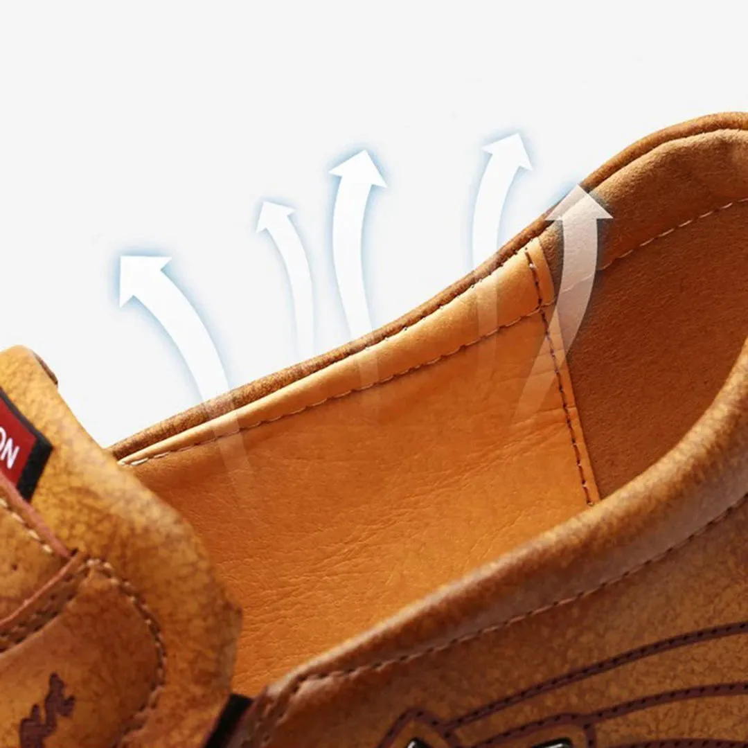 AMERIGO - Zachte herenschoenen Born Suede Loafers