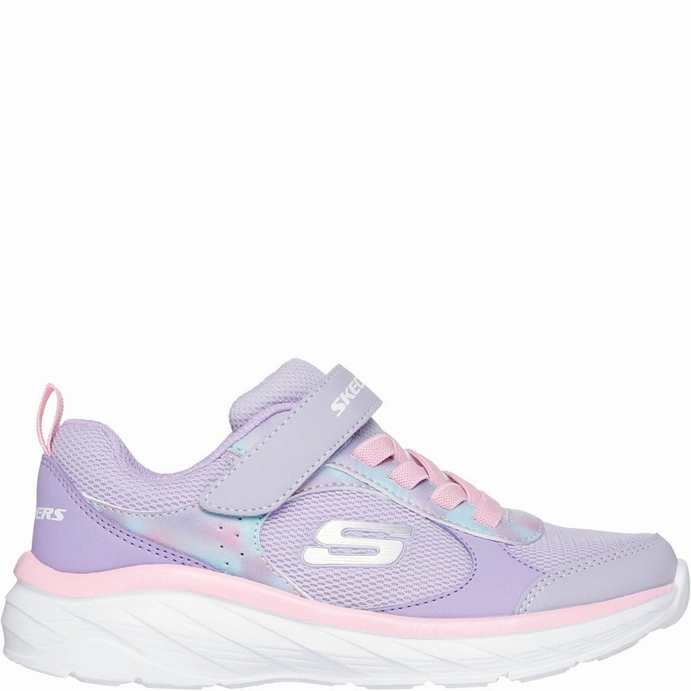 Skechers Boundless Watercolour Blur Trainer Jogging Ease Sand Step
