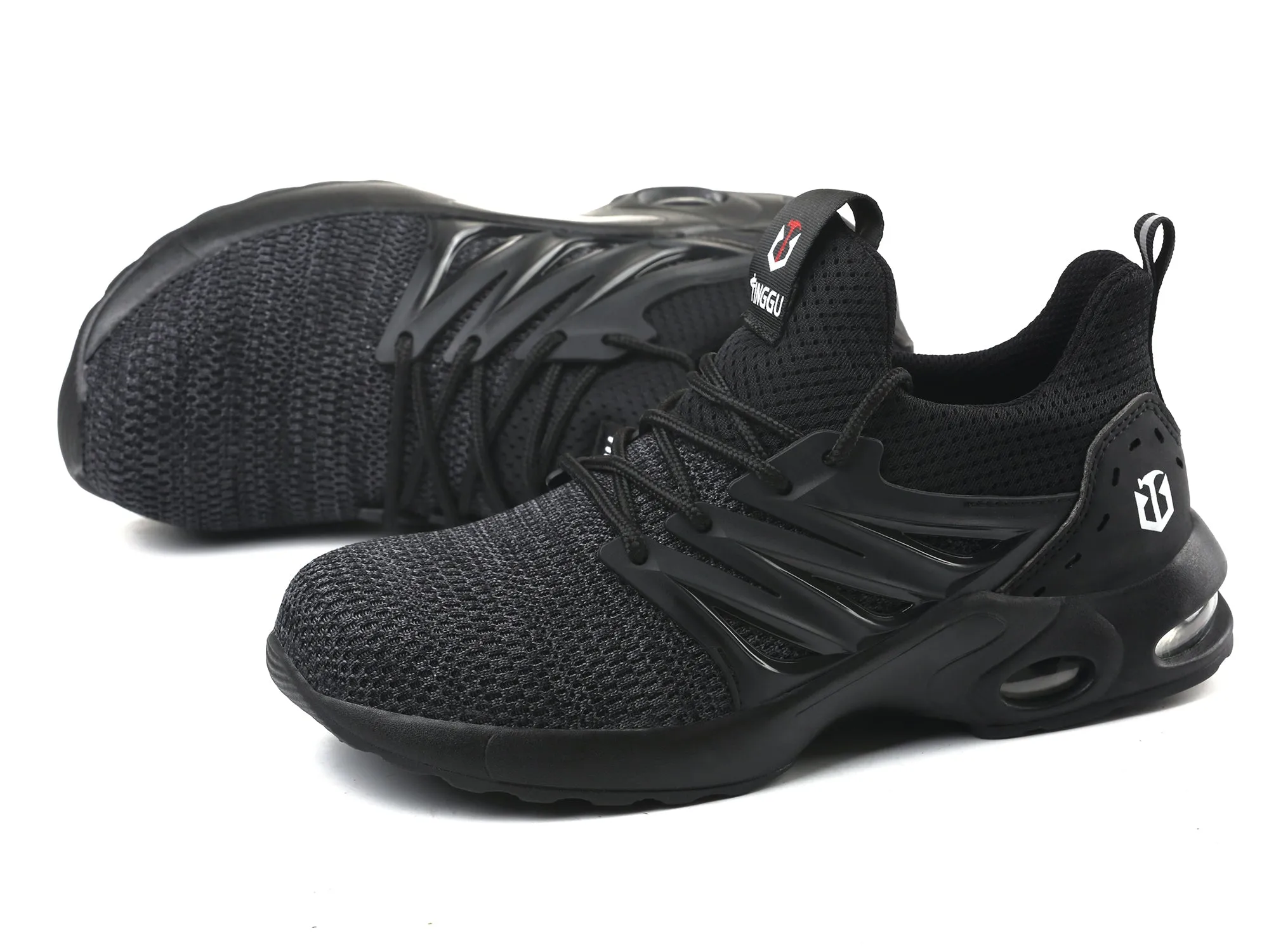 Men Steel Toe Work Shoes for Women Lightweight Fashionable Safety Sneakers with Air Cushion Composited Toe Shoes Asics Dave Schultz Wrestling Shoes