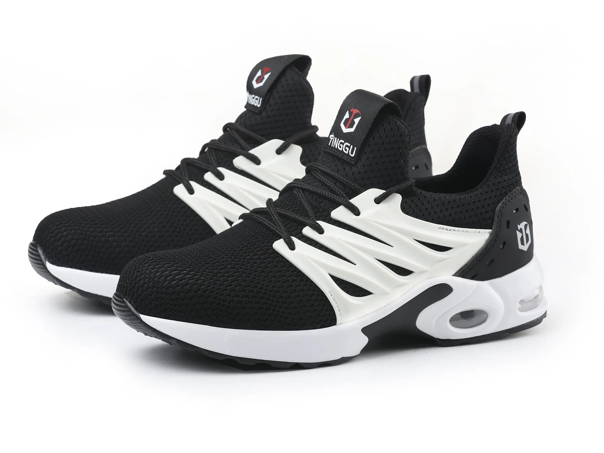 Asics Gel-nyc Shoes Men Steel Toe Work Shoes for Women Lightweight Fashionable Safety Sneakers with Air Cushion Composited Toe Shoes