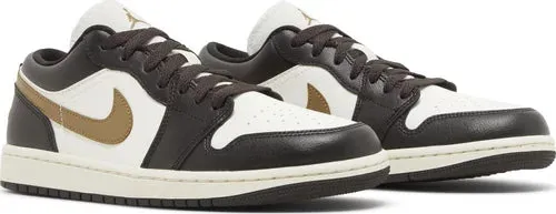 Adidas Futsal Shoes Air Jordan 1 Low "Shadow Brown"