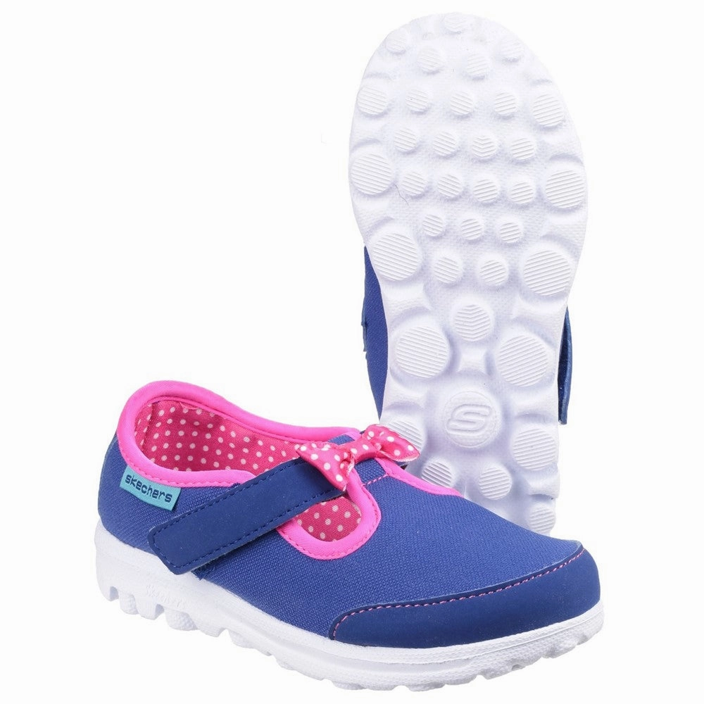 Skechers Go Walk - Bitty Bow Low Effort