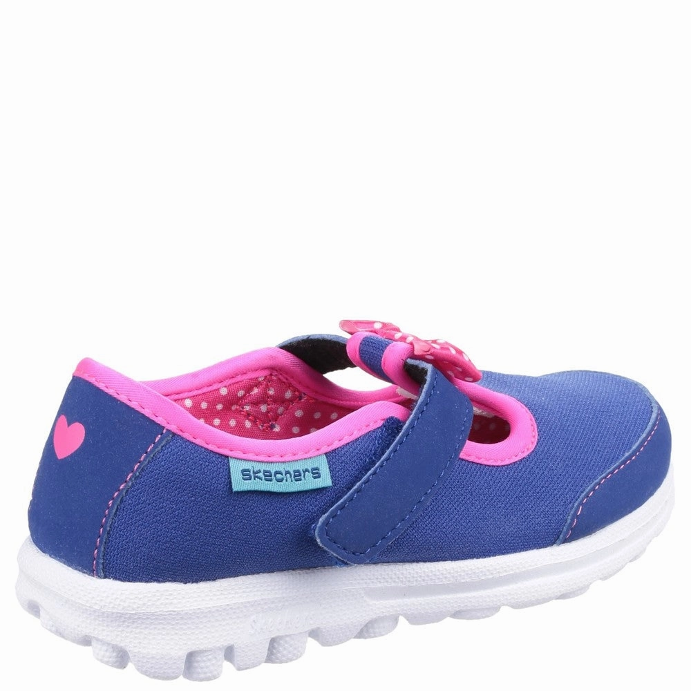 Cool Step Breath Fresh Skechers Go Walk - Bitty Bow