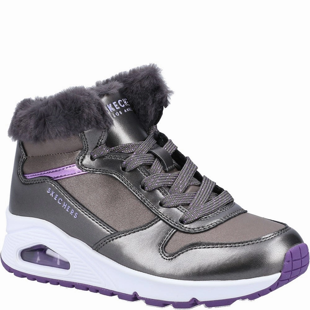 Skechers Street Uno Cozy On Air Boot Free Move Breathable Design