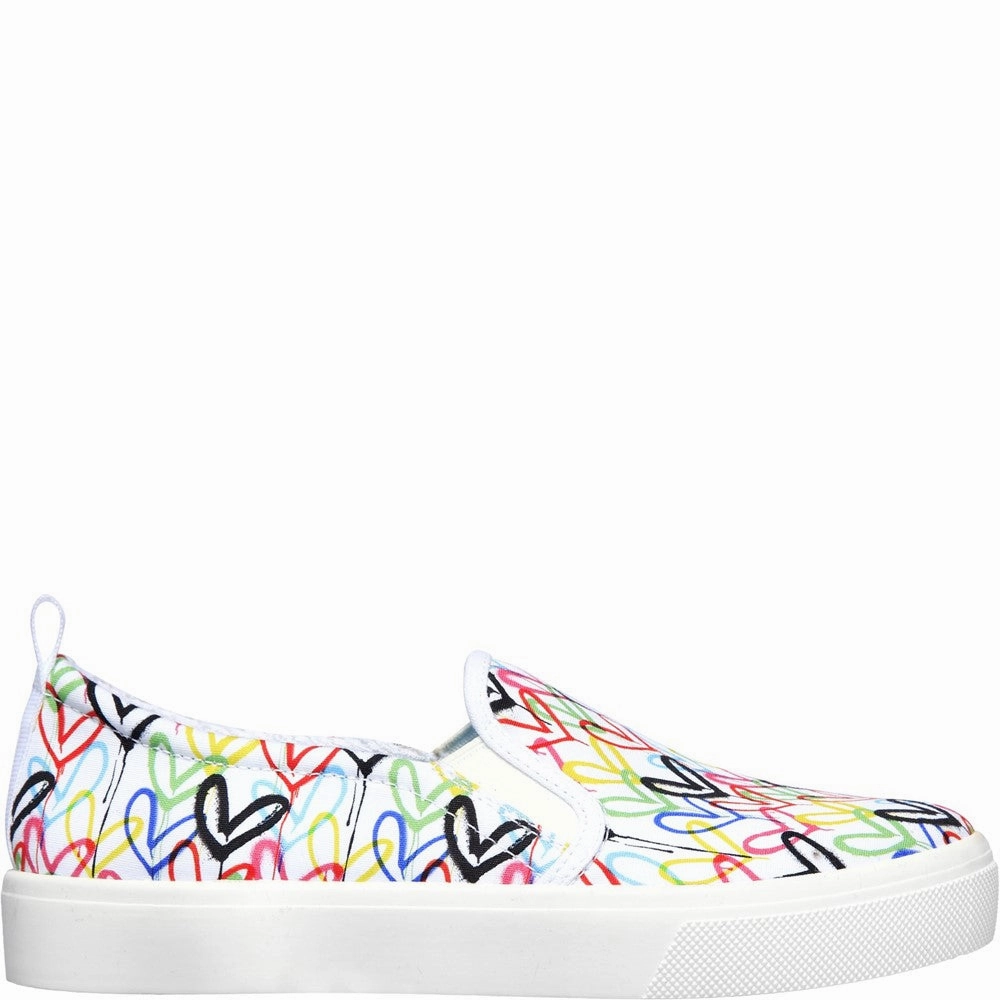 Street Glide Skechers Poppy Drippin Love Slip On Shoes