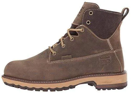 Lineman Work Boots Timberland PRO Women's Hightower 6" Alloy Toe Waterproof Industrial & Construction Shoe