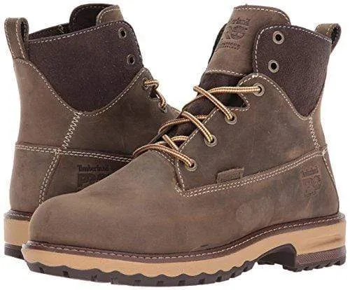 Timberland PRO Women's Hightower 6" Alloy Toe Waterproof Industrial & Construction Shoe Cheapest Work Boots