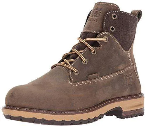 Timberland PRO Women's Hightower 6" Alloy Toe Waterproof Industrial & Construction Shoe Best Pull On Work Boots 2024
