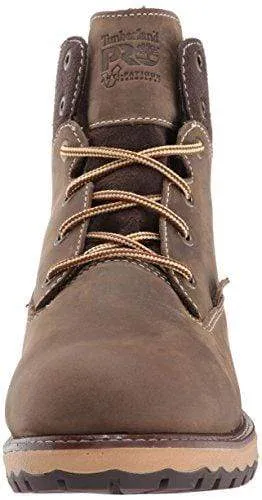 Timberland PRO Women's Hightower 6" Alloy Toe Waterproof Industrial & Construction Shoe Eee Width Work Boots