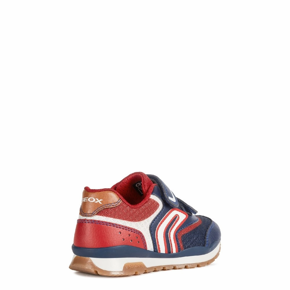 Modern Street Lightweight Walk Geox J Pavel A Touch Fastening Trainer