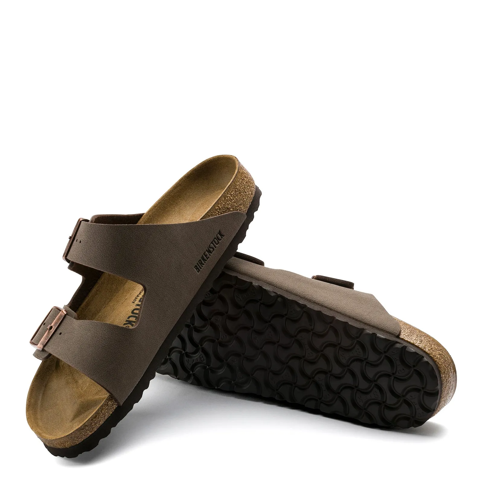 Women's Birkenstock, Arizona Birkibuc Sandals - Narrow Fit Strappy Design