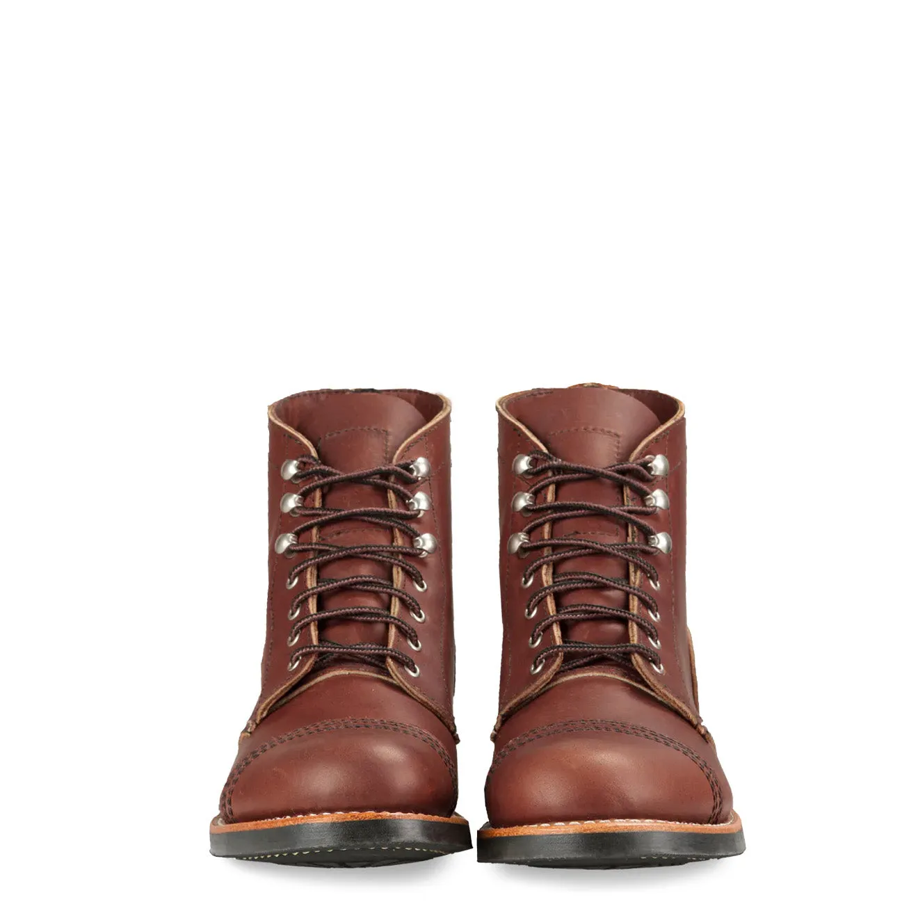 Red Wing Womens Iron Ranger Boot Amber Harness lightweight fabric Cushioned Footbed