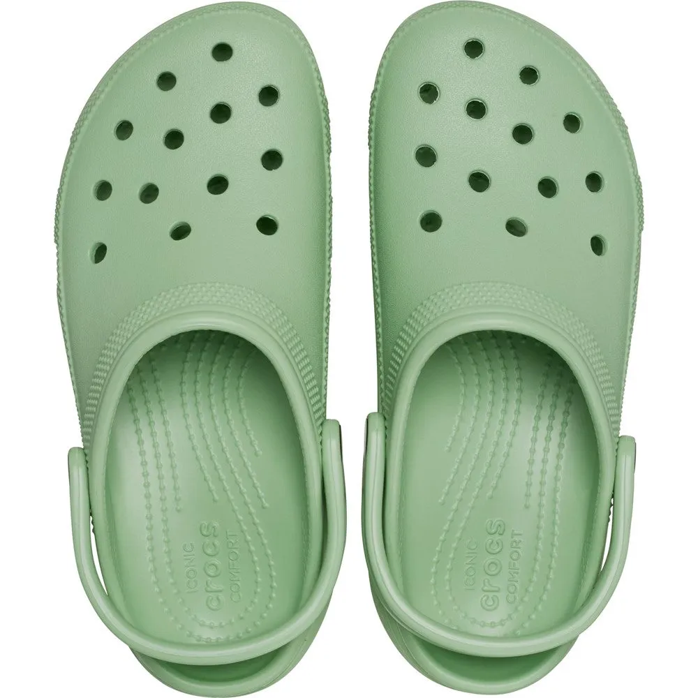 Crocs Classic Platform Clog Minimal Bulk Comfortable Lightweight Footwear