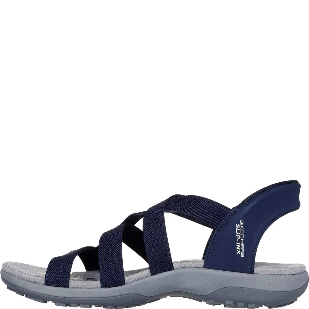 Skechers Reggae Slim Stretch Flex Sandal Natural Step