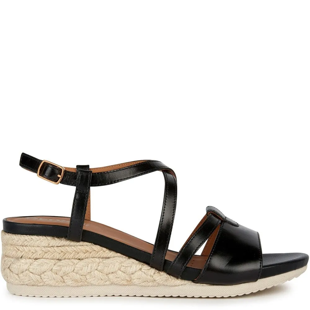 Geox D Ischia Corda A Sandals Padded collar