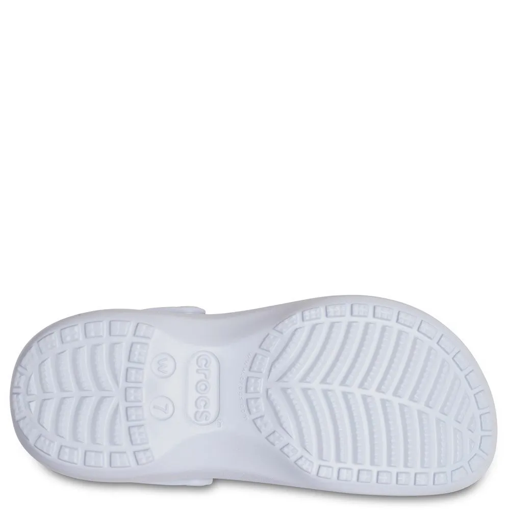 Open Toe Crocs Classic Platform Clog