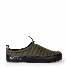 Paul Smith Larsen Slipper Khaki Pollen Glow
