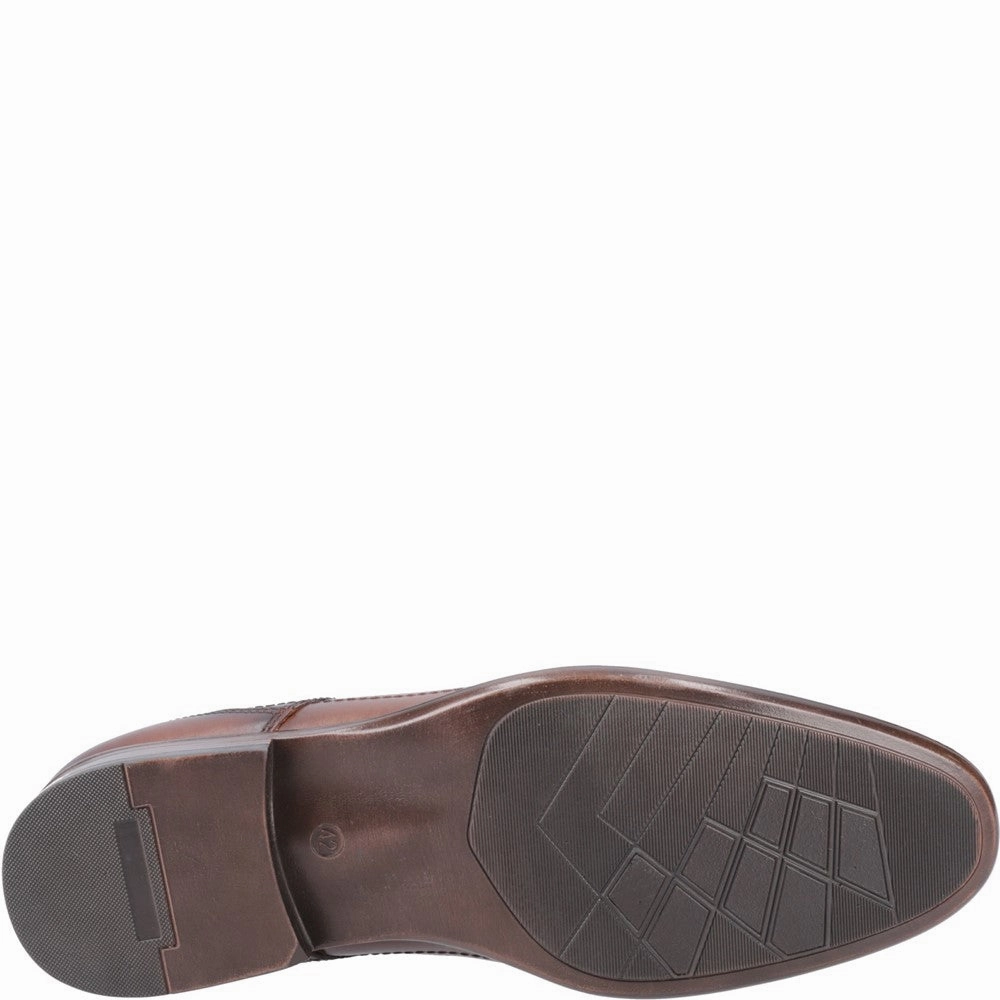 Glossy Finish Pod Carl Derby Shoes