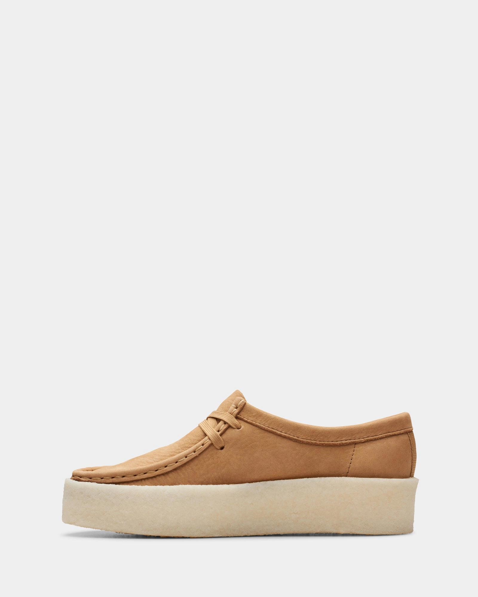 Light Motion Fashion Accent Wallabee Cup. (W) Mid Tan Nubuck