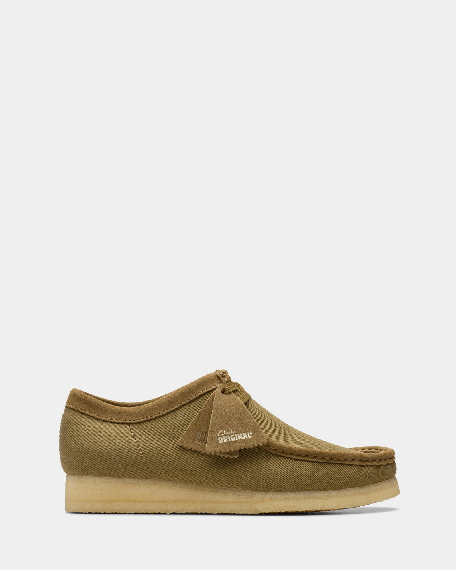 Wallabee (m) Olive Canvas Anti Odor travel mode