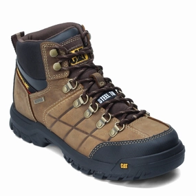 Protective Comfort Timeless Design Men's Caterpillar, Threshold Waterproof Work Boot