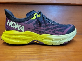 Hoka Speedgoat 5 Blue Graphite/Evening Primrose 1123158 BGEPM youth shoe appearance