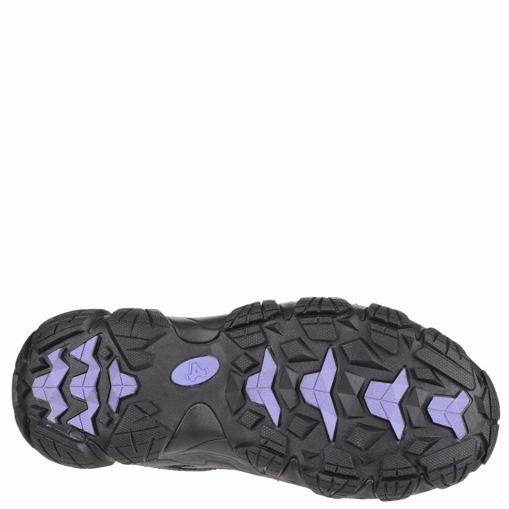 Amblers Safety AS708 Waterproof Non-Metal Ladies Safety Trainer Sleek Shoes padded - sole running gear