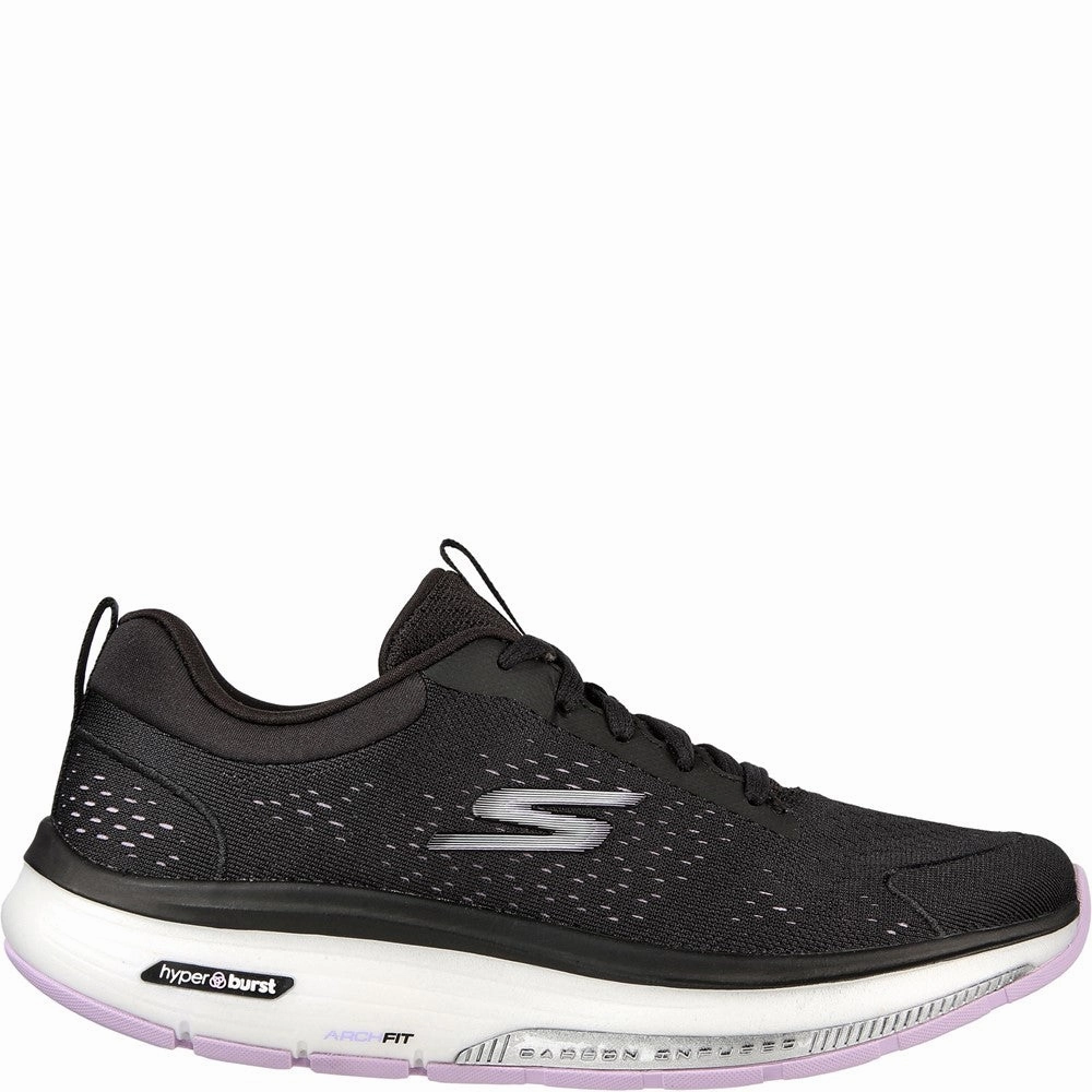 Skechers Go Walk Workout Walker Outpace Trainers Kick Back Eco Materials