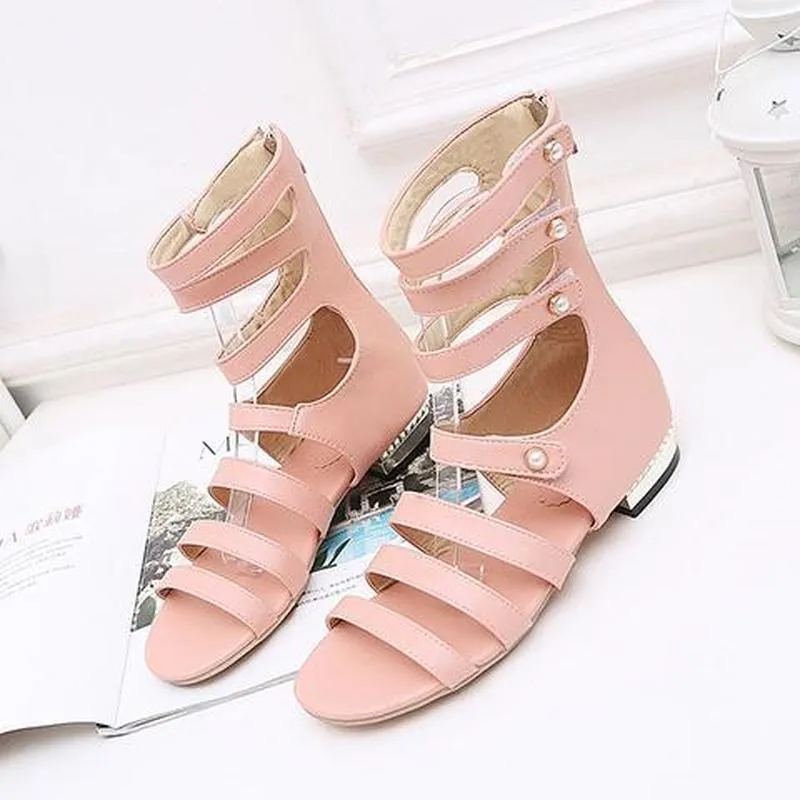 Flat Orthopedic Shoes Gladiator sandals women shoes flat Beach style 2020 spring summer new luxury shoes women designers PU Casual Open toe sandals