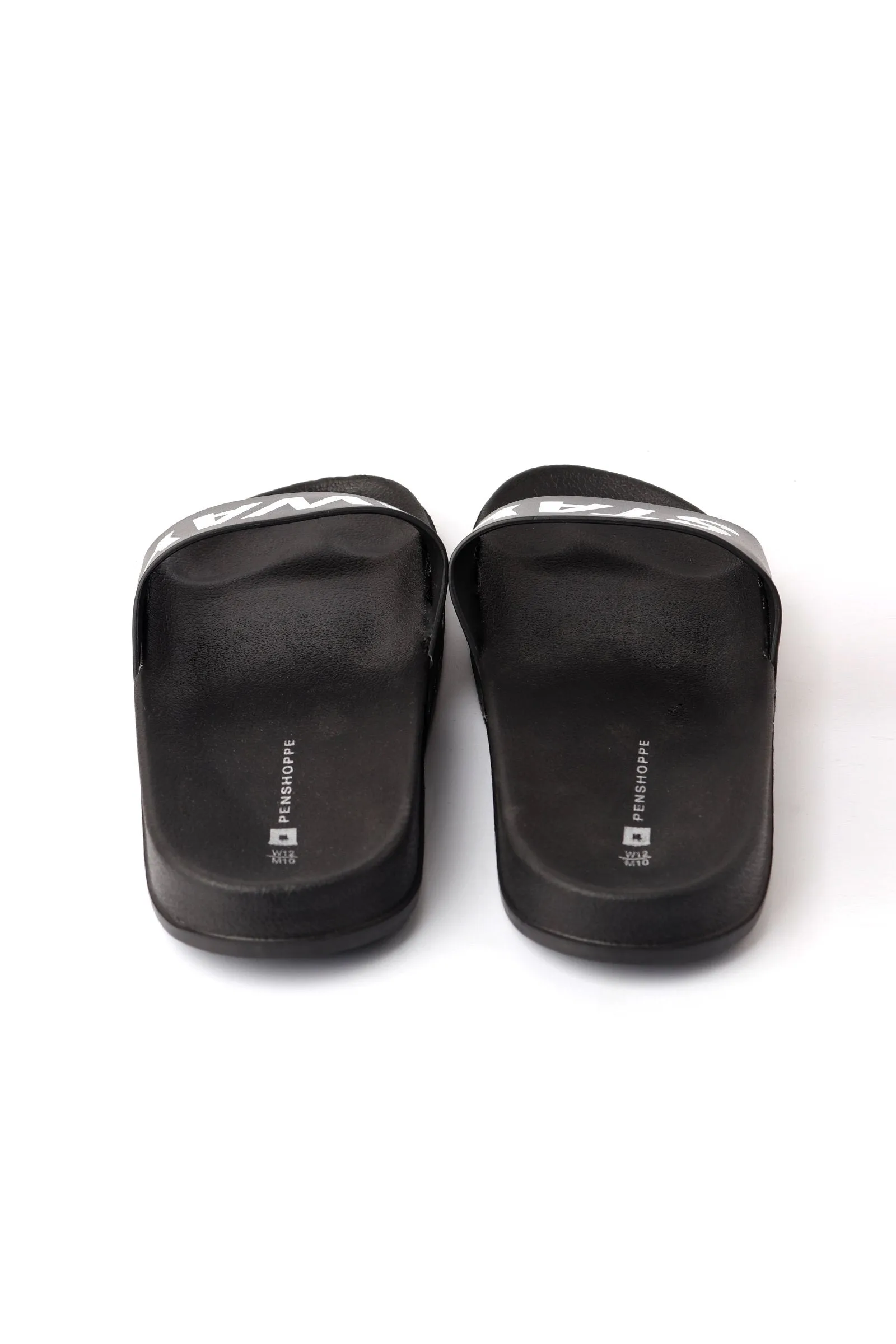 Block Ballet Slippers Unisex Printed Slides