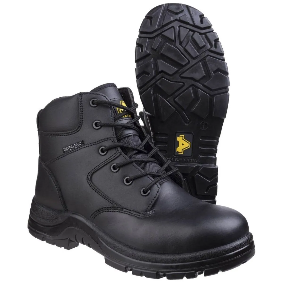 Amblers Fs006C Safety Boots Metal-Free Waterproof Womens Best Work Boots For Road Construction