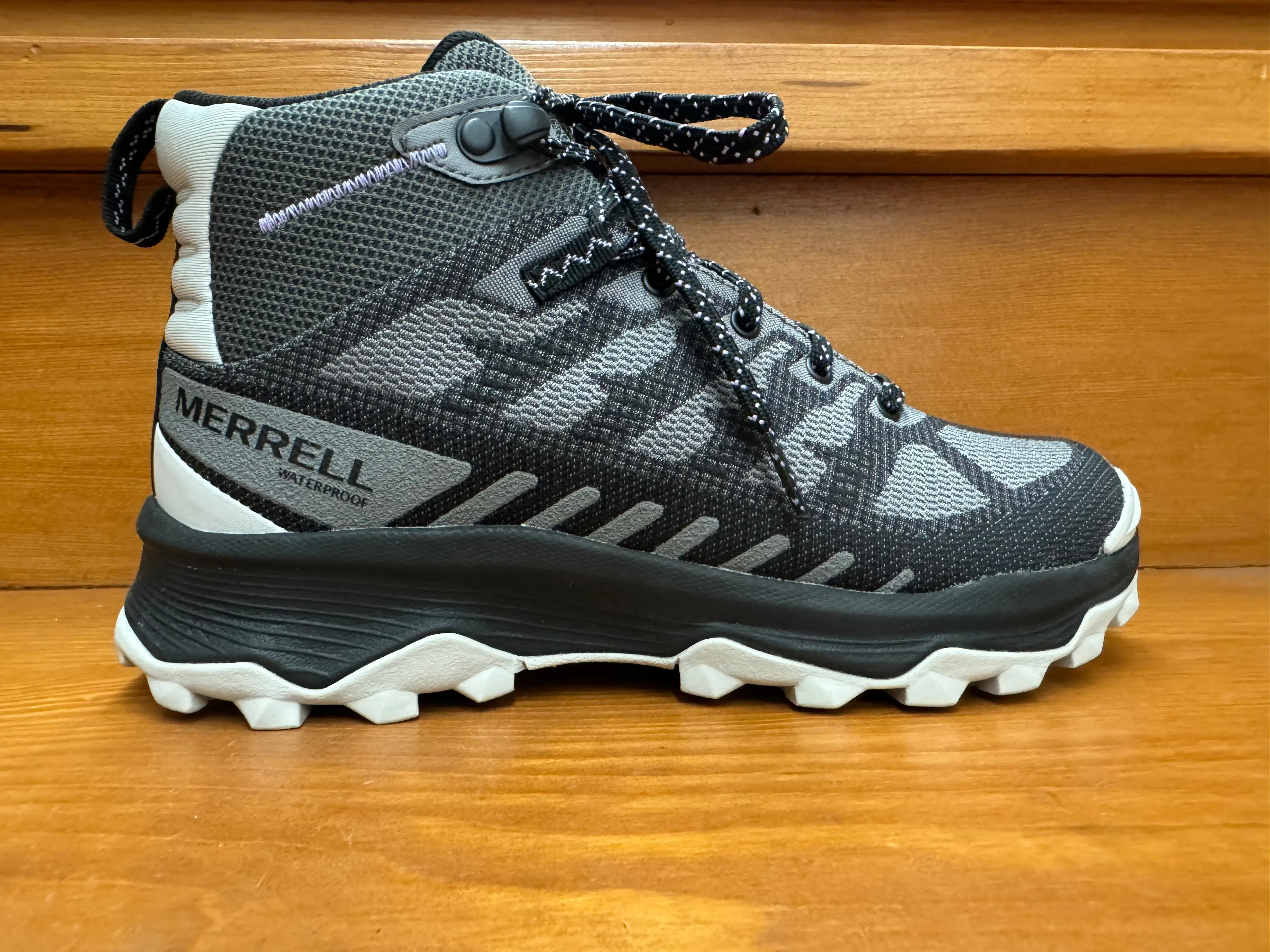 Merrell Speed Eco Mid WP Charcoal/ Orchid J038166 Comfort Heel