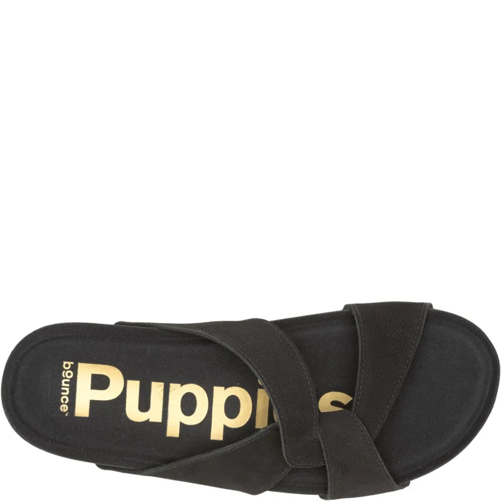 Hush Puppies Mylah Slide Sandal Cutout Relax Fit