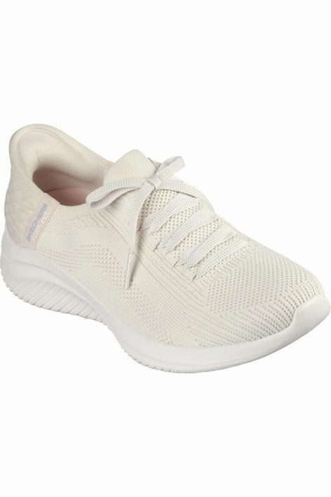 Simple Vibe Light Pace Skechers Ladies 149710  ULTRA FLEX 3.0BRILLIANT PATH in Natural