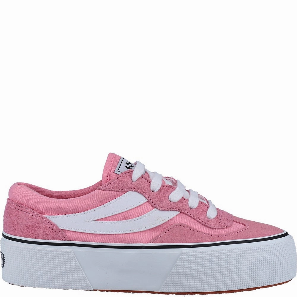 Superga 3041 Revolley Colorblock Platform Trainer beach running