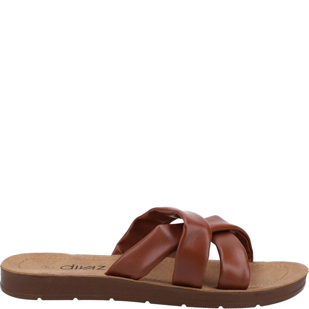 Divaz Zurich Vegan Summer Slider Comfortable Sandals for Men