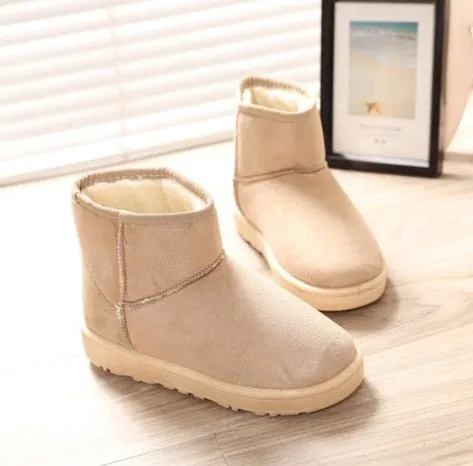 Snow Boots Woman 2019 Winter Women Ankle Boot Korean Fashion Plus Size Non-slip Flat Booties Keep Warm Ladies Shoes Botas mujer Northside Modesto Snow Boot