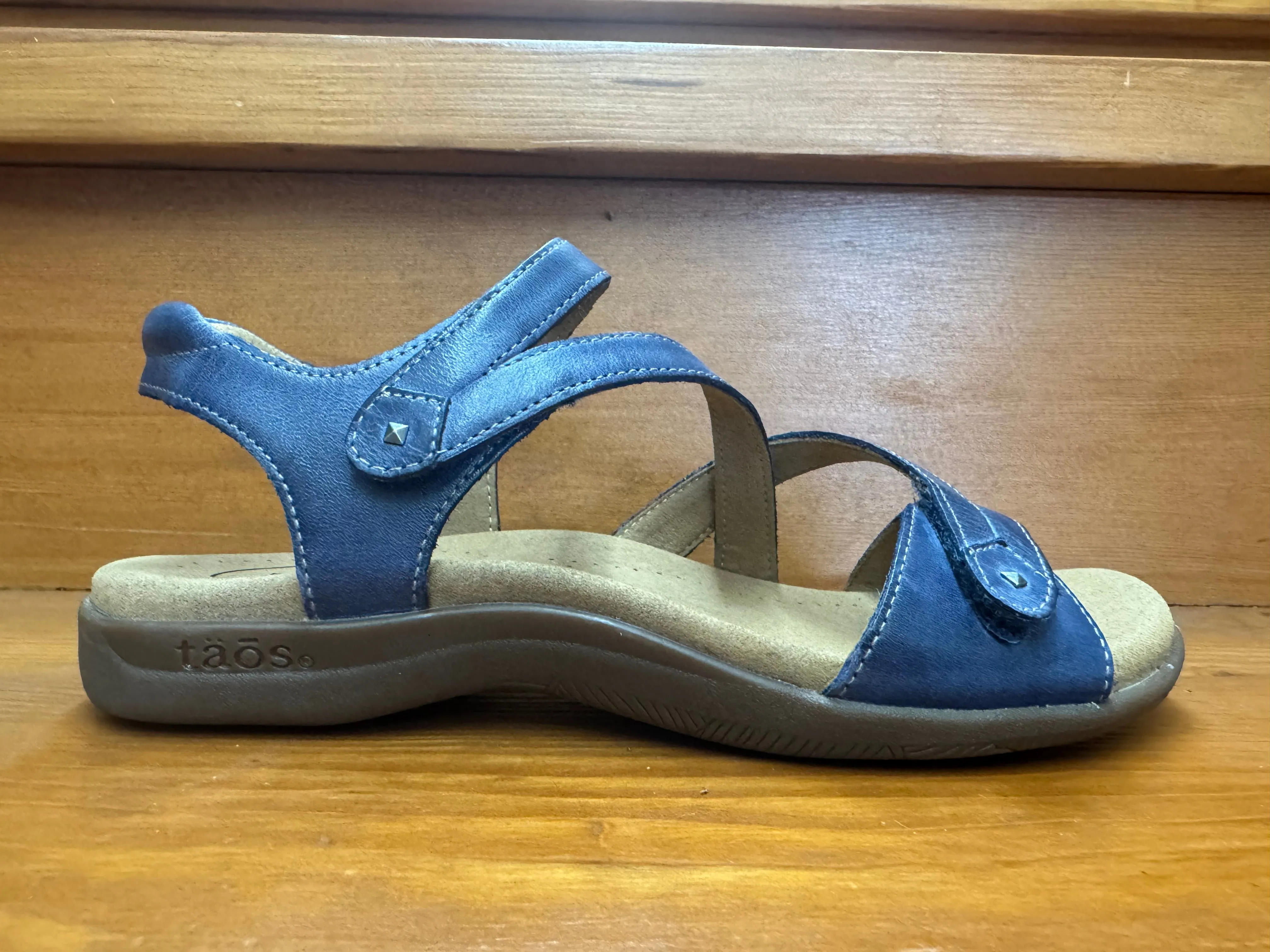 Comfortable Beach Footwear Water Friendly Taos Big Time Dark Blue