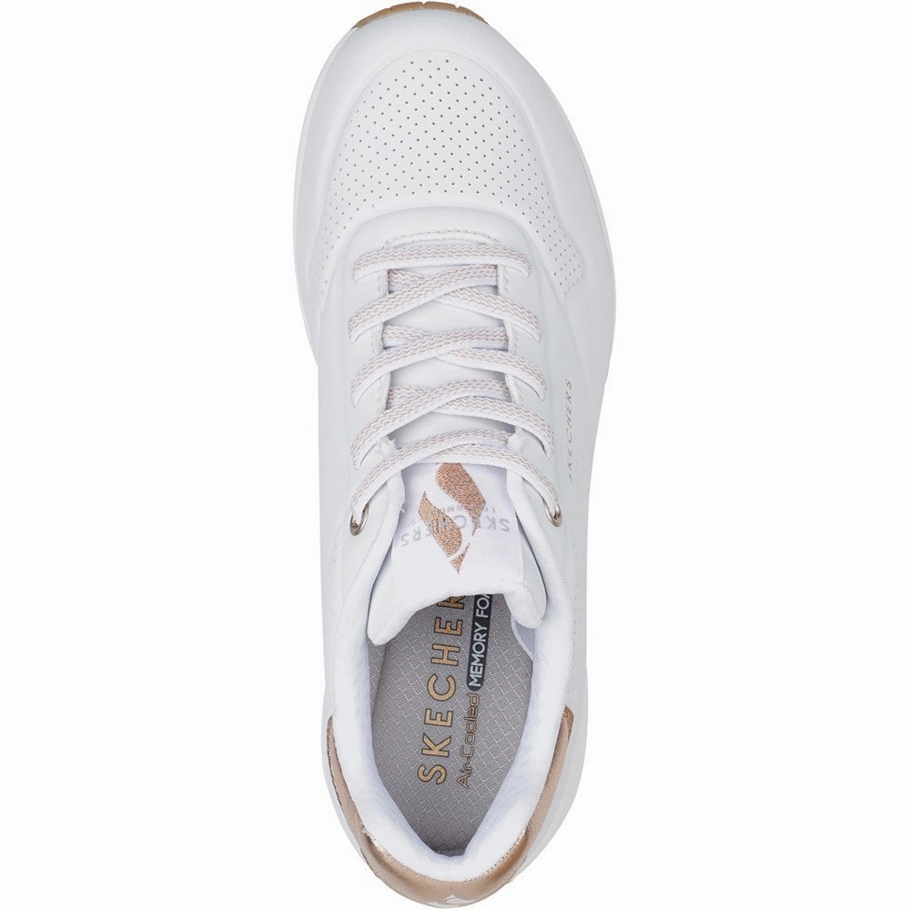 outdoor running option Skechers Uno - Shimmer Away Trainer