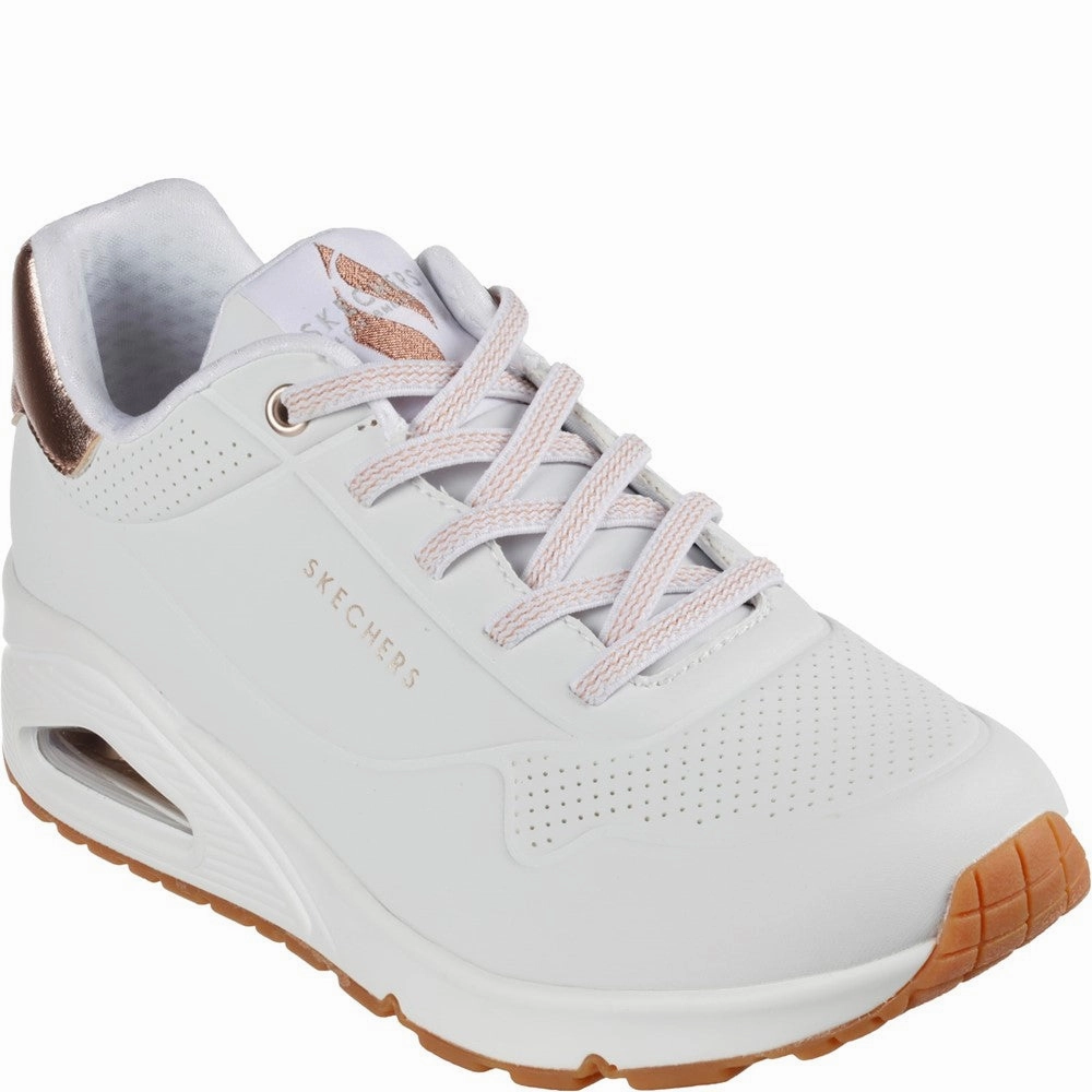 Skechers Uno - Shimmer Away Trainer Toe