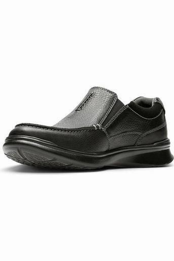 Clarks Cotrell Free black oily All Season Italian Edge